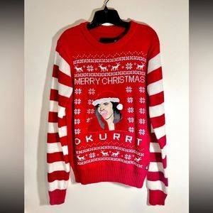 American Stitch Men’s Okurrt Ugly Christmas Sweater Cardi B